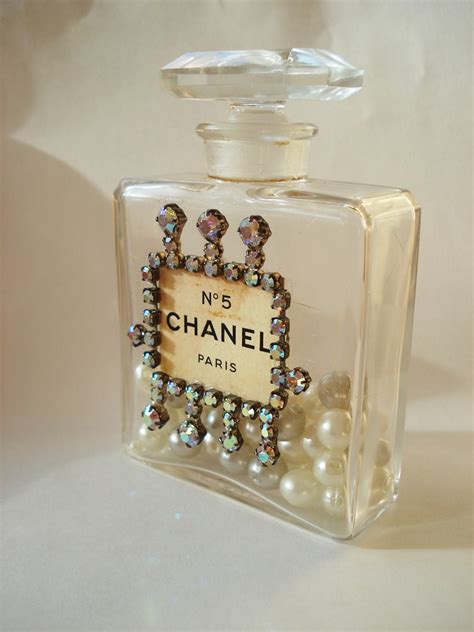 Vintage Chanel perfume bottle